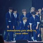 [모두드루와] 제베원 여돌들 치마 가려준 영상 봤는데