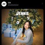 제니 레이블 공계 제니 생일 <b>축전</b> 올라온거