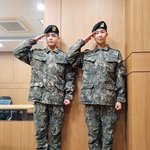 알엠 뷔 <b>군복사진</b> 떳당