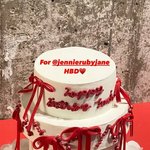 누데<b>이크</b>에서 보낸 제니 생일 케이크