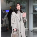 실시간 공항 트와이스 <b>지효</b>