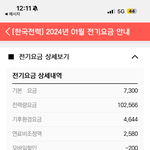 집 전기세 여쭤봅니다