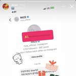 [드루와] 이사람 누구임? 라이즈 공계한테 <b>선물</b>받았던데