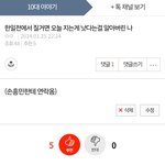 동점골 먹힌게 나때문이라는걸 알아버린 나