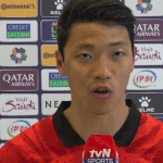 <b>황희찬</b> 인터뷰하는 거