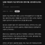20대여성 렌트카 혼유 사고ㄷㄷ