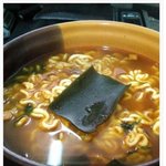 <b>양쪽</b> 다 충격받았다는 너구리 다시마 식용조사