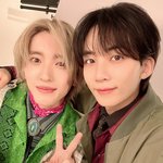 세븐틴 정한 &amp; <b>나니와</b>단시 미치에다 슌스케 투샷