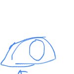 약간 눈 <b>뒤쪽</b>이 파여있는...? 애들 있지않냐