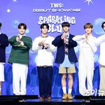 아이유 누른 '음원 1위' 투어스, 데뷔 23일만 음악방송 1위