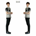 방탄 <b>진</b> 스마트 교복 광고 사진