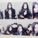 인생네컷 찍는 에스파 카리나 &amp; 지젤