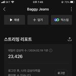 배기<b>진스</b>는 아직도 많이 듣네
