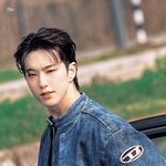 청청청 패션으로 <b>디젤</b> 패션쇼 참석한 세븐틴 호시