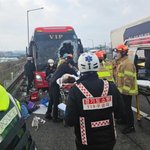 경부고속도로서 관광버스 사고...2명 사망 10여명 중경상 <b>참사</b>