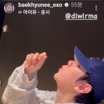 <b>백현</b> 아이유 홀씨 챌린지함