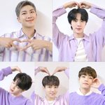 방탄 알엠 진 슈가 제이홉 지민 뷔 정국 <b>방탄소년단</b> ❤️