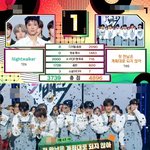 데뷔 약 한달만에 지상파 1위한 투어스 (뮤뱅)