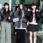 공식 데뷔 전에 패션위크 참석 차 출국하는 아일릿