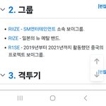 라이즈 그룹 이름 왜케 <b>평범</b>하지 했는데