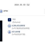 3월 3일 <b>파묘</b> 일일 관객수 651,669명