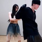 카즈하랑 <b>호시</b>랑 허윤진이 찍은 챌에서 카즈하가