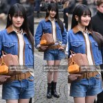 미우미우쇼 참석한 아이브 장원영, 아이들 <b>민니</b> 게티이미지