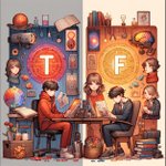 MBTI <b>T</b>와 F 테스트 해보셨나요~? <b>T</b><b>발</b>C야(티발씨야)들 계신가요...