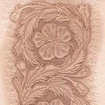 [가죽공예] 가죽공예 마디샤-무궁화 디자인 <b>카빙</b>