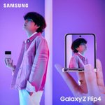 방탄 X <b>삼성</b> 갤럭시 Z flip 이미지컷 뷔