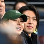 서울시리즈 직관한 연예인들