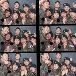 <b>부대원</b>들과 인생네컷 찍은 방탄 알엠