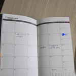 남편 다이어리 <b>메모</b>..뭘까요