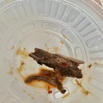 나 배달음식시켰는데 음식에서 고래회충 먹어버렸어