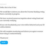 인도네시아 시크릿넘버 팬들이 팬스타 투표와 관련해 틱톡 앱에서 아이돌...