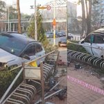 단독] "급발진" 주장 전기차 인도 <b>돌진</b>‥견인 기사는 '감전'