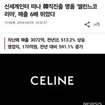 셀린느코리아 작년 영업이익 591% 증가했대