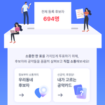 다들 동네에 어떤 후보자 있는 지 아시나요???