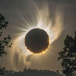 [모두드루와] 2024년 4월 8일 촬영된 <b>일식</b>사진