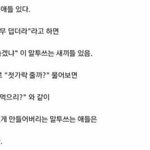 톡선에서 본건데 니네 본진에 이런 말투 쓰는 멤 있음?