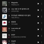 오늘자 멜론 일간 top10