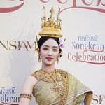 태국 전통의상 입고 태국 송크란 축제 참석한 아이들 <b>민니</b>