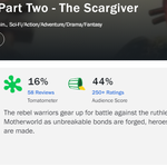 배두나 출연 잭스나이더 감독 레벨 문 파트2:스카기버 <b>로튼</b>지수