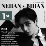 <b>방탄소년단</b>(<b>BTS</b>)뷔,日 '네한' 160주 연속 1위 등극