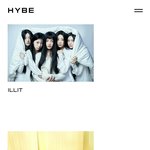 꼭봐줘 하이브 공식 홈페이지 및 쇼츠 뉴진스 <b>차별대우</b>