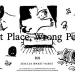 방탄 <b>RM</b>, 내달 24일 솔로 2집 발표…1년 5개월만 신보