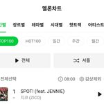 지코 제니 <b>전음</b>싸 차트 올킬했네