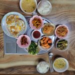 우리집 <b>밥상</b> 너무  풀밭인가요?ㅎ