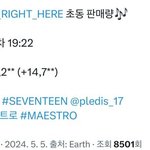 세븐틴 <b>초동</b> 7일차 291만장