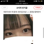 이 <b>쌍수</b>는 인아웃라인임 뭐임???